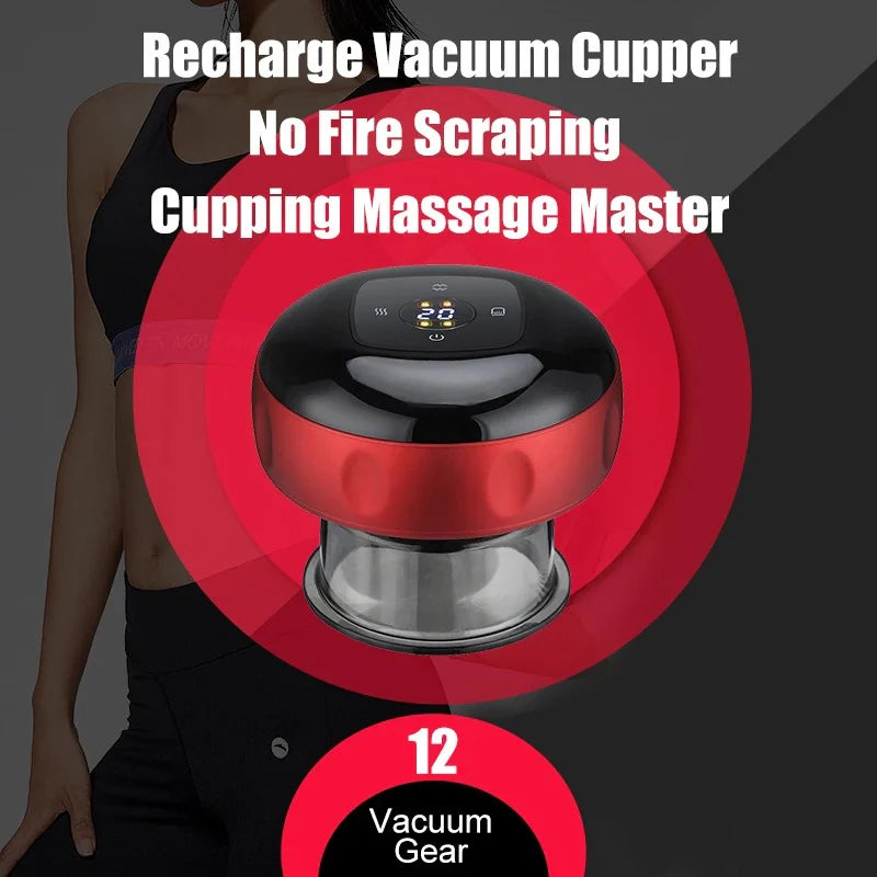 Ultimate Rechargeable Electric Cupping Therapy Set for Relaxation and Wellness