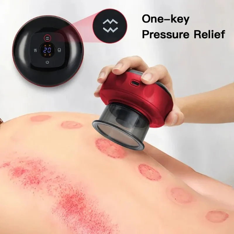 Ultimate Rechargeable Electric Cupping Therapy Set for Relaxation and Wellness